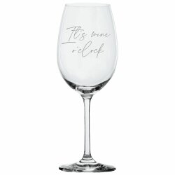 Weinglas Leonardo - It´s wine o´clock